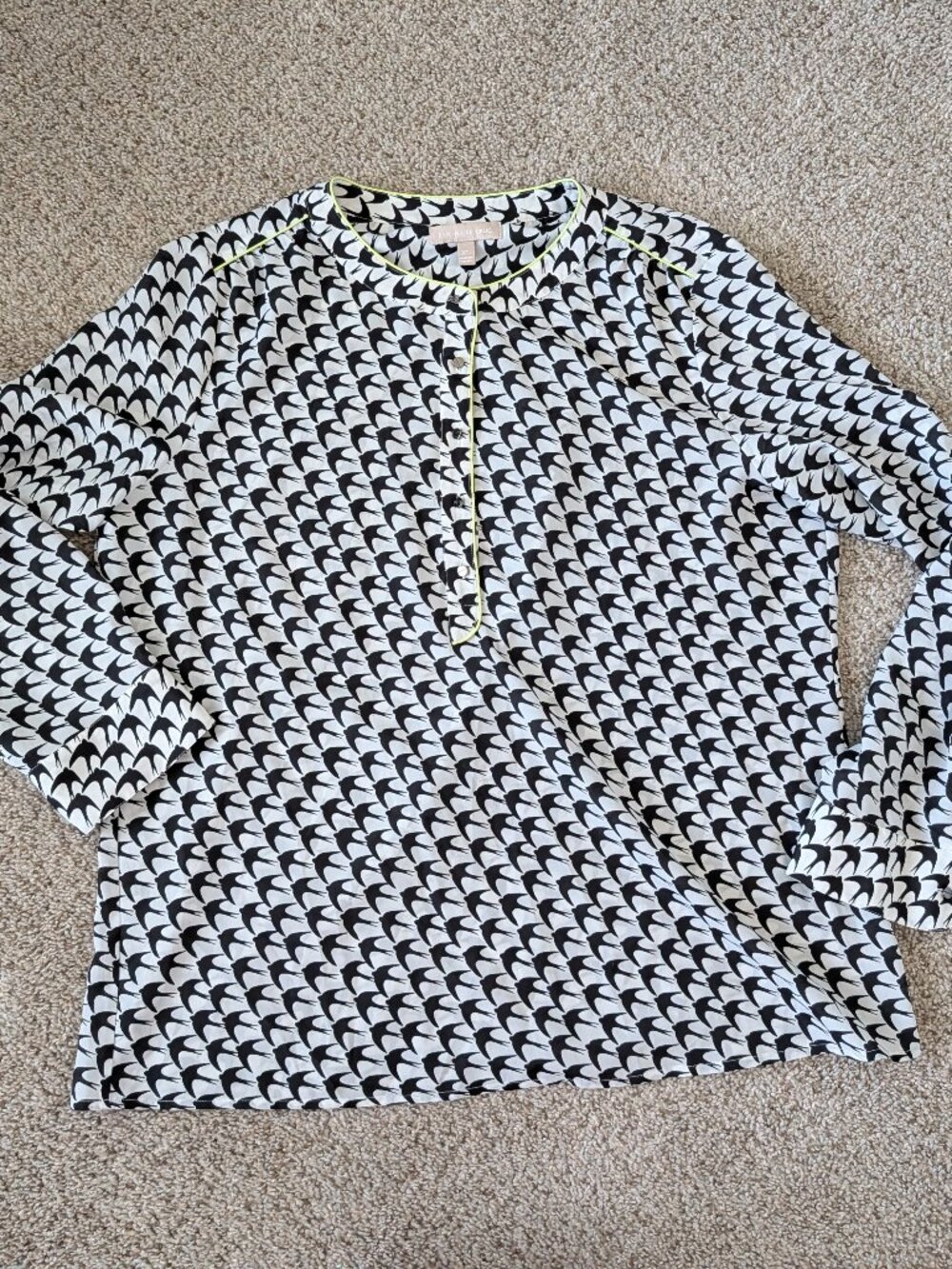 EUC Banana Republic bird shirt, XL
